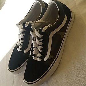 Vans army print